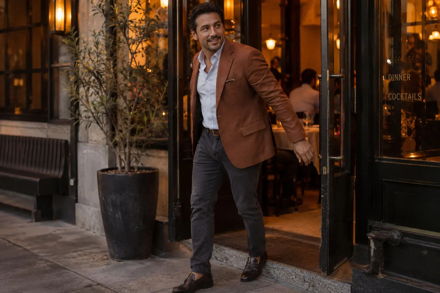 5 quy tắc phối blazer với jeans cho nam giới