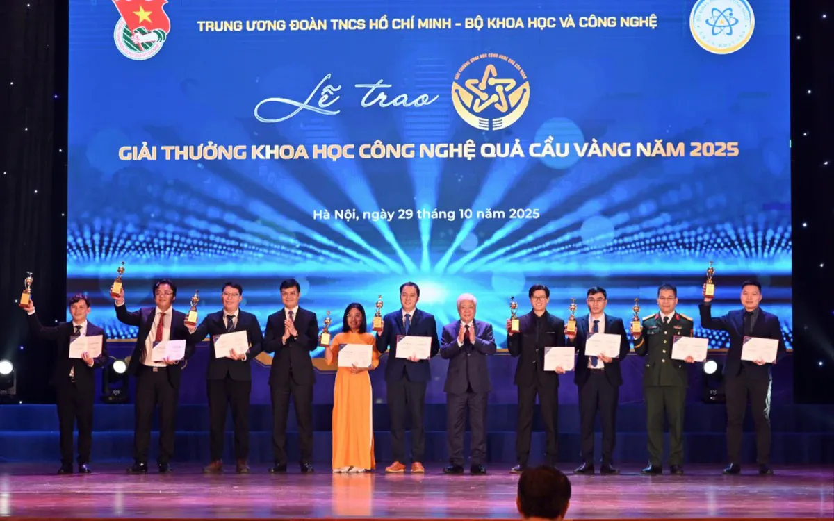 Giải thưởng Quả Cầu Vàng: Bệ phóng kết nối tài năng khoa học trẻ