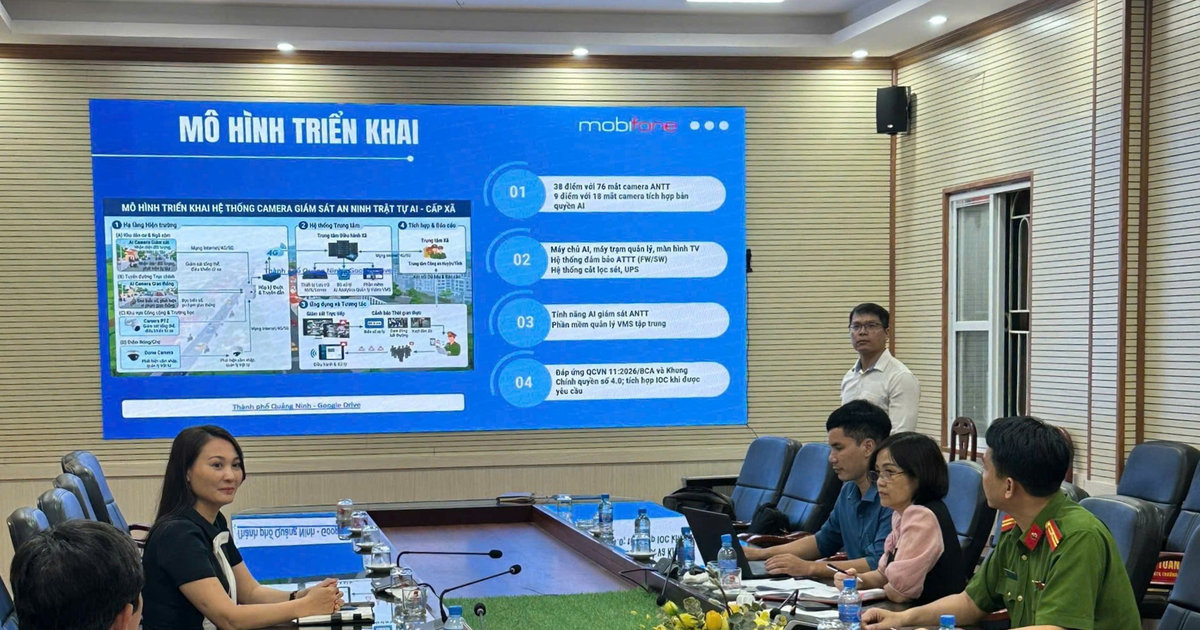 Xã An Trường và Nam An Phụ: bước ngoặt camera AI ở nông thôn