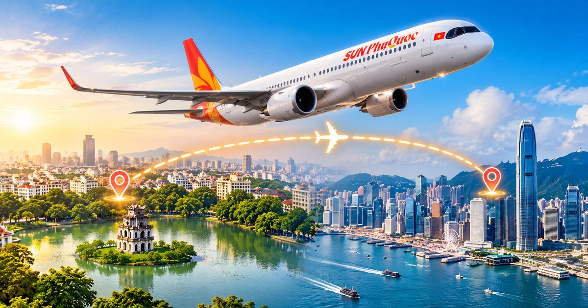 Đường bay Hà Nội Hồng Kông của Sun PhuQuoc Airways: bước nhảy mới cho du lịch và giao thương Đông Á