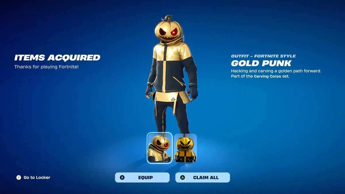 Cách hoàn thành toàn bộ quests Fortnitemares và mở khóa skin Jack-a-Nap, Gold Punk miễn phí