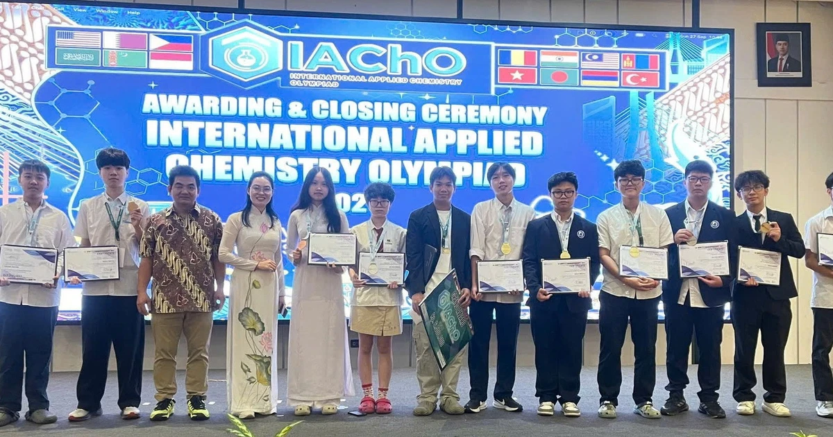 Học sinh Việt Nam thắng lớn tại các kỳ thi STEM quốc tế