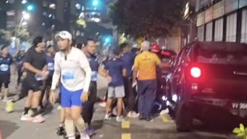 Apabila Laluan Marathon Bertembung Dengan Trafik Kenderaan