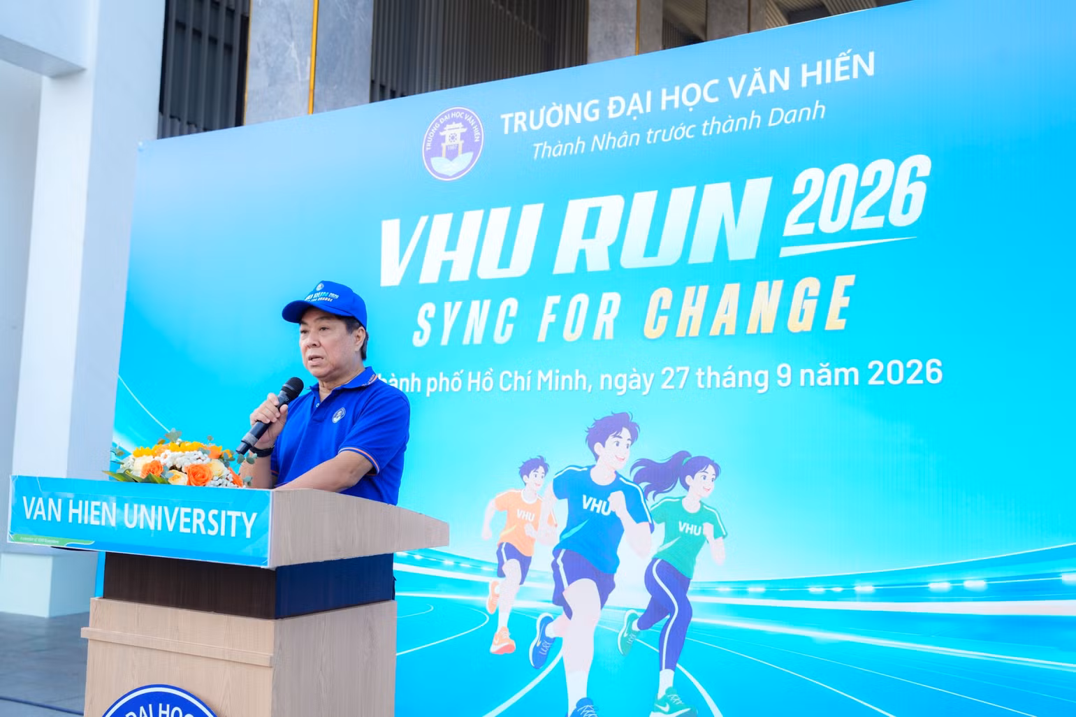 VHU RUN: Khi 1.000 bước chân sinh viên cùng hướng về cộng đồng