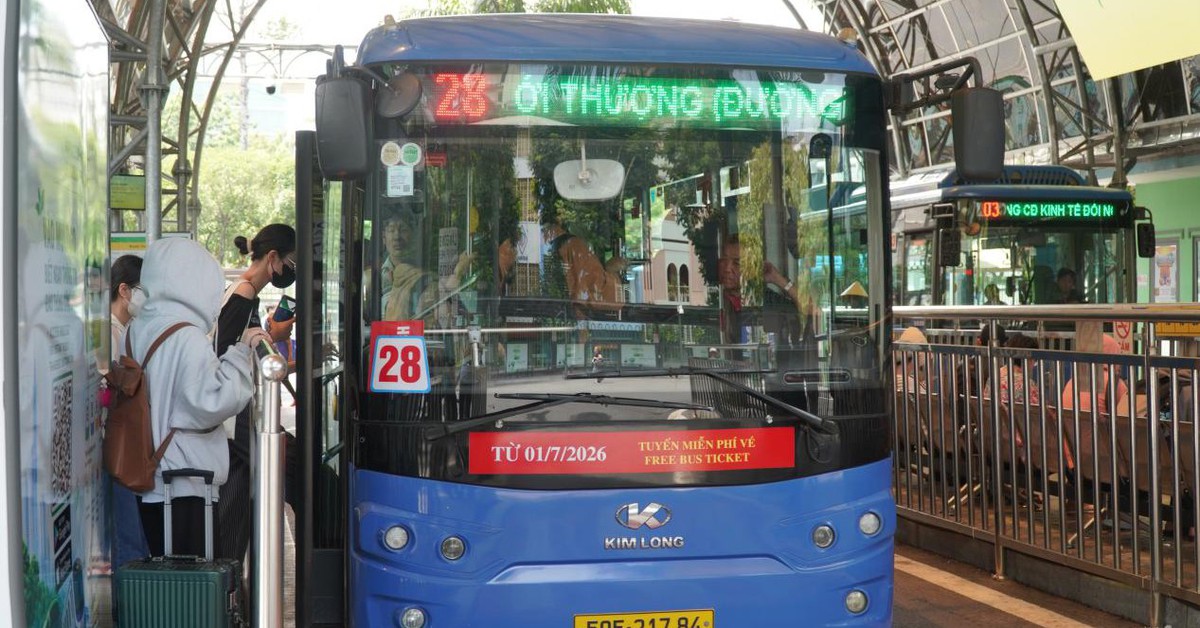 Hướng dẫn xác thực xe buýt miễn phí từ tháng 10