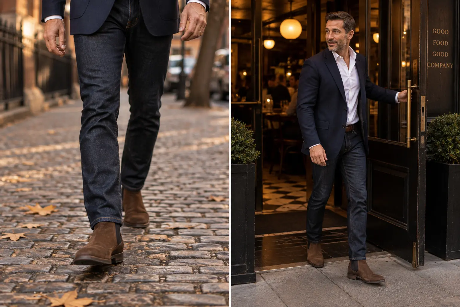 5 quy tắc phối blazer với jeans cho nam giới