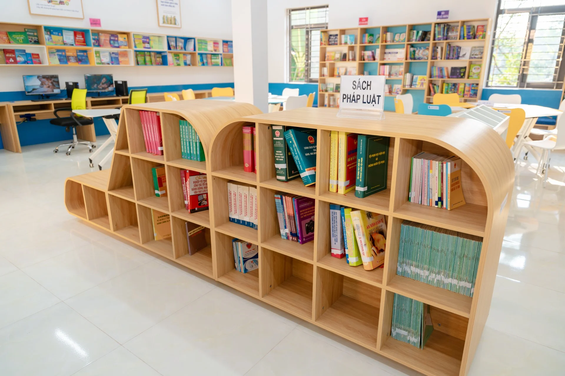 Thư viện đa chức năng KSFC ở Kim Xuyên: bệ phóng cho học sinh vùng cao