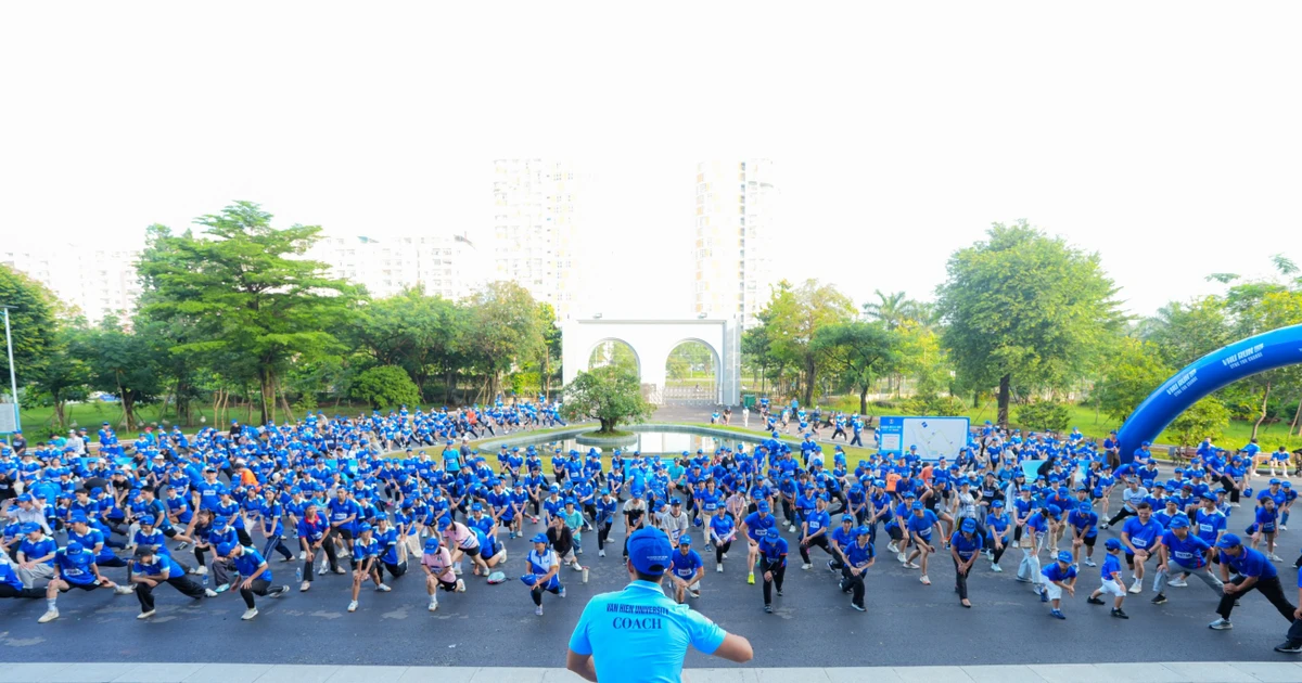 VHU RUN: Khi 1.000 bước chân sinh viên cùng hướng về cộng đồng