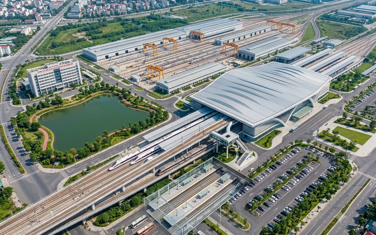 Tổ hợp ga Ngọc Hồi 260ha: phép thử lớn cho quy hoạch hạ tầng Hà Nội