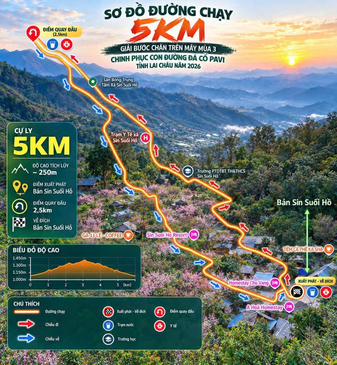 500 vận động viên chinh phục đường đá cổ Pavi: Bước chân trên mây và tham vọng trail running Tây Bắc