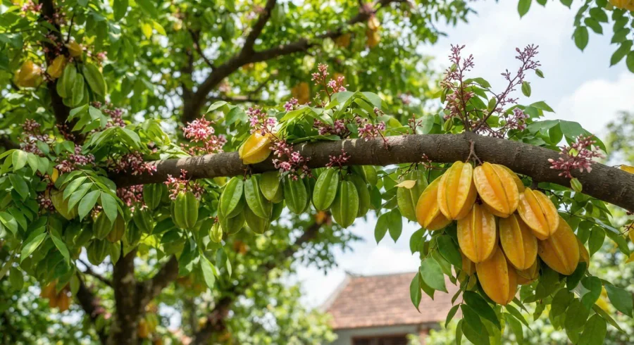 Trồng khế chua hay khế ngọt trước nhà: chọn loại nào hợp nhất?