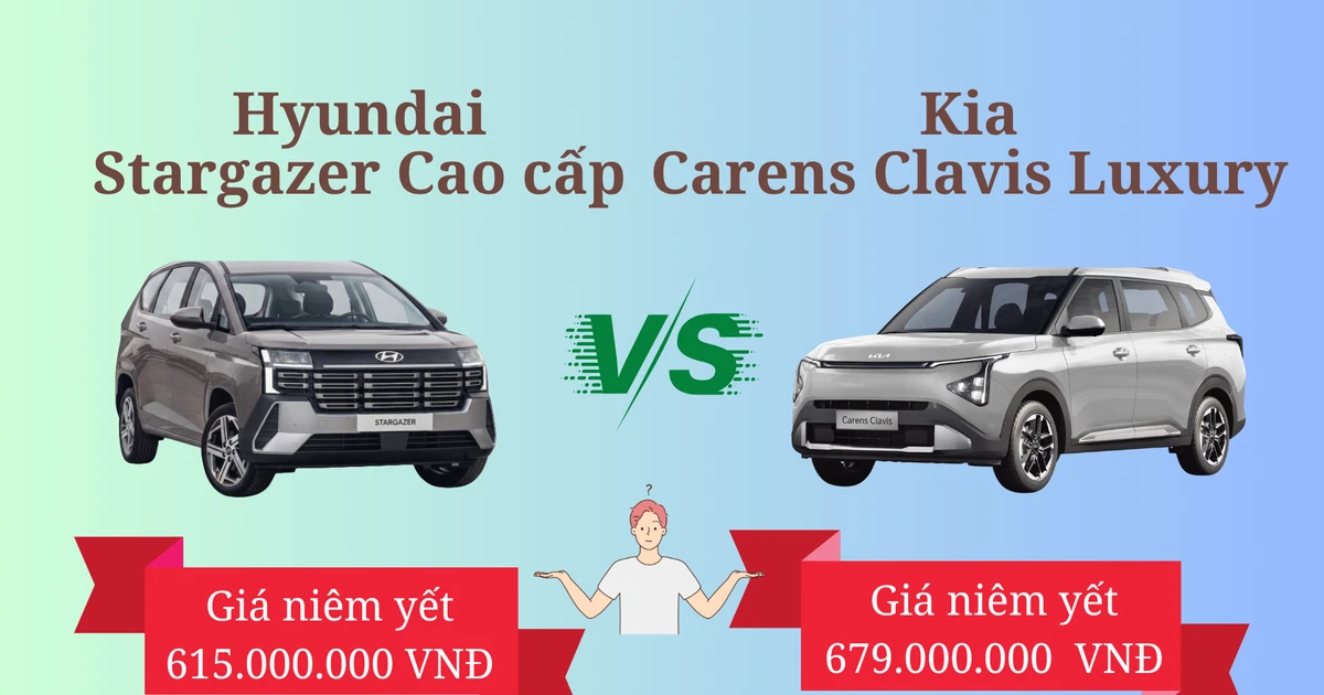 Kia Carens Clavis đắt hơn Hyundai Stargazer 64 triệu: có đáng?