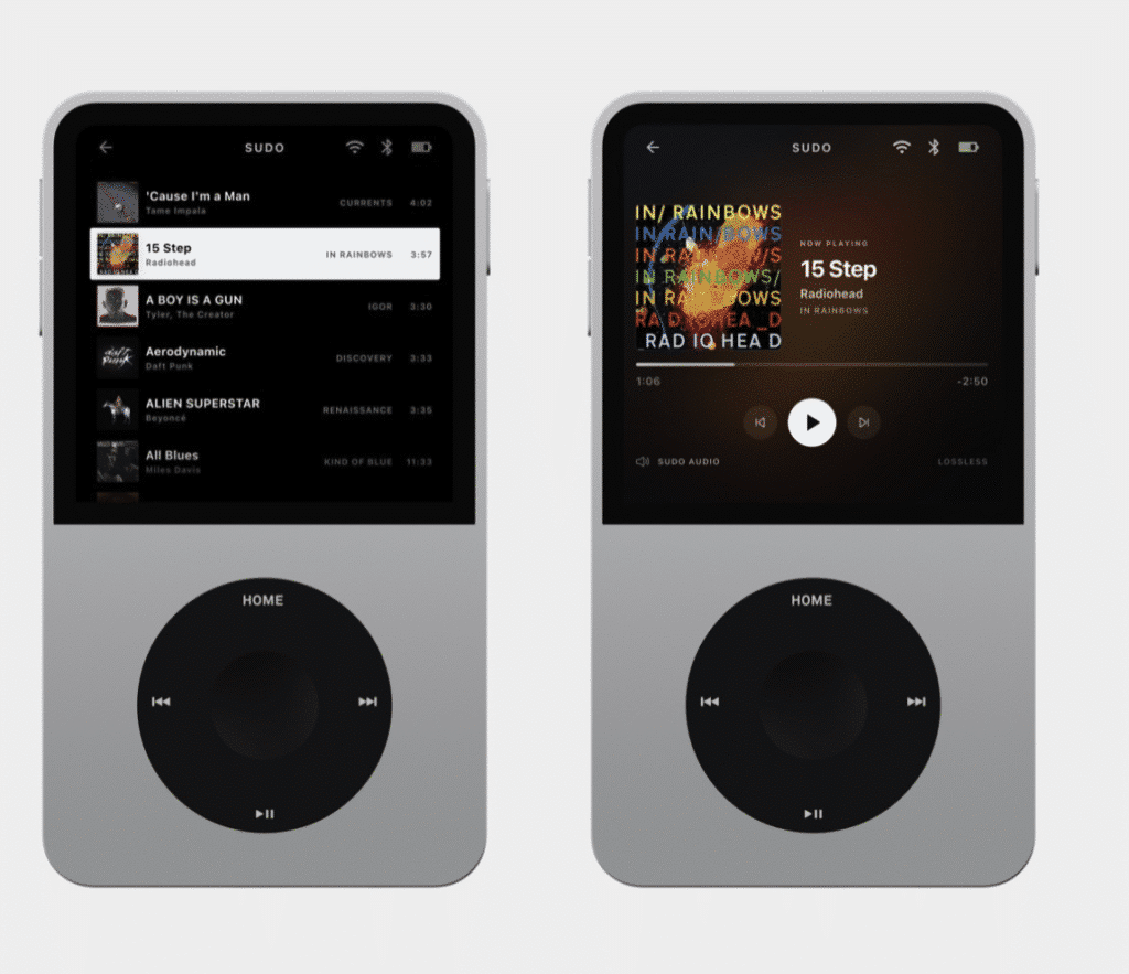 Từ điện thoại cũ đến Sudo Music Player: iPod phục hưng trong thời đại thông báo