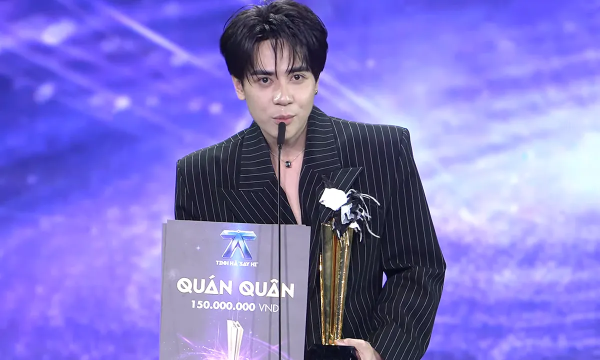 Quang Hùng MasterD quán quân Tinh hà say hi: chiến thắng của bản lĩnh và lá phiếu khán giả