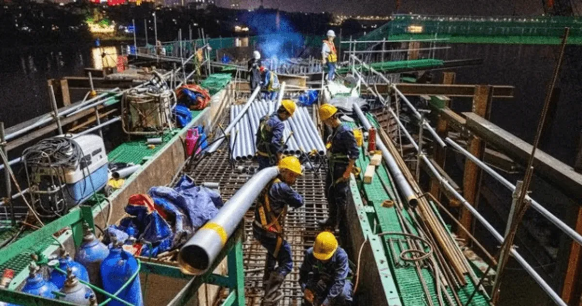 7 cầu vượt sông Hồng tăng tốc nước rút trước APEC