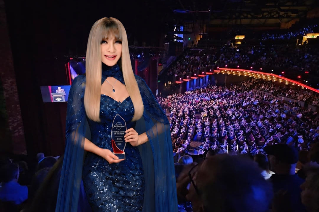 Penyanyi Versatil Raih Trofi World Artist of the Year