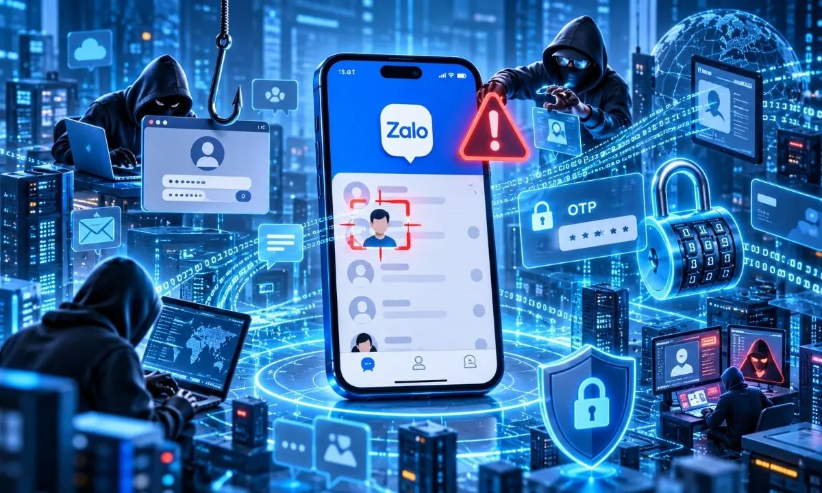 Tài khoản Zalo của bạn đang bị tội phạm công nghệ cao nhắm tới
