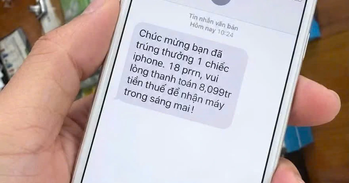 Lừa đảo trúng thưởng iPhone 18: nhận diện chiêu trò, bảo vệ tài khoản ngân hàng
