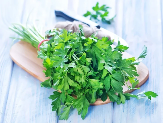 Lá hẹ và mùi tây: Rau gia vị giá rẻ nhưng nhiều dinh dưỡng