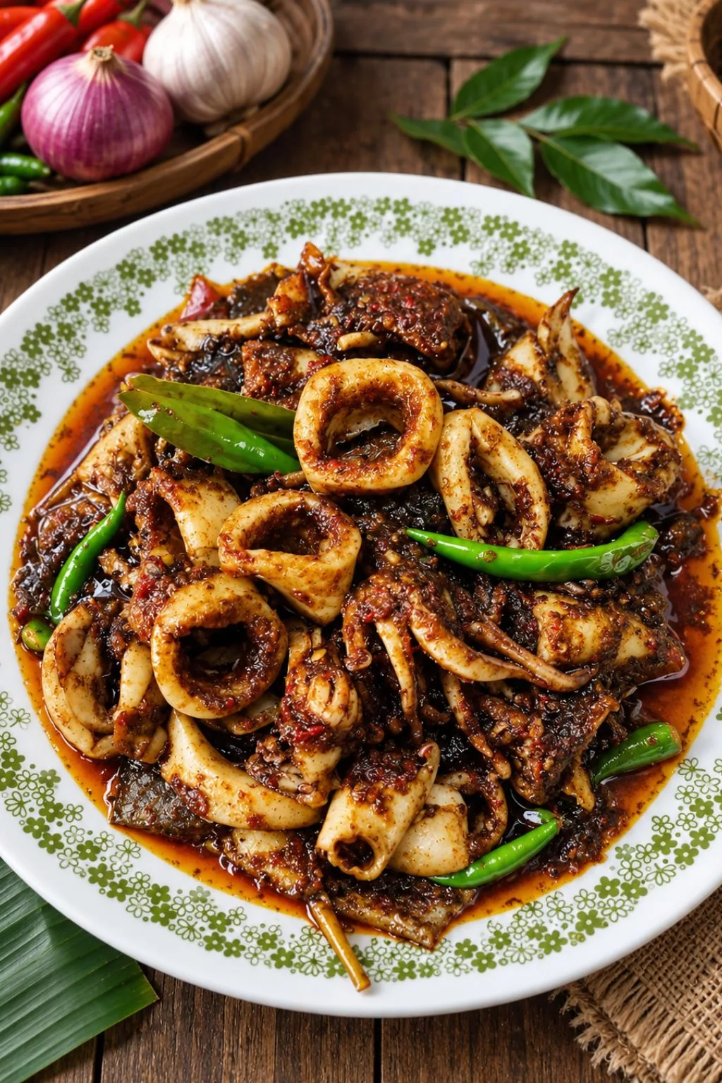 Sotong Masak Hitam & Bihun Sup: Dua Resepi Laut Cepat