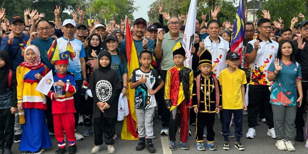 Acara Larian Komuniti Sarawak Bangunkan Gaya Hidup Aktif dan Inklusif