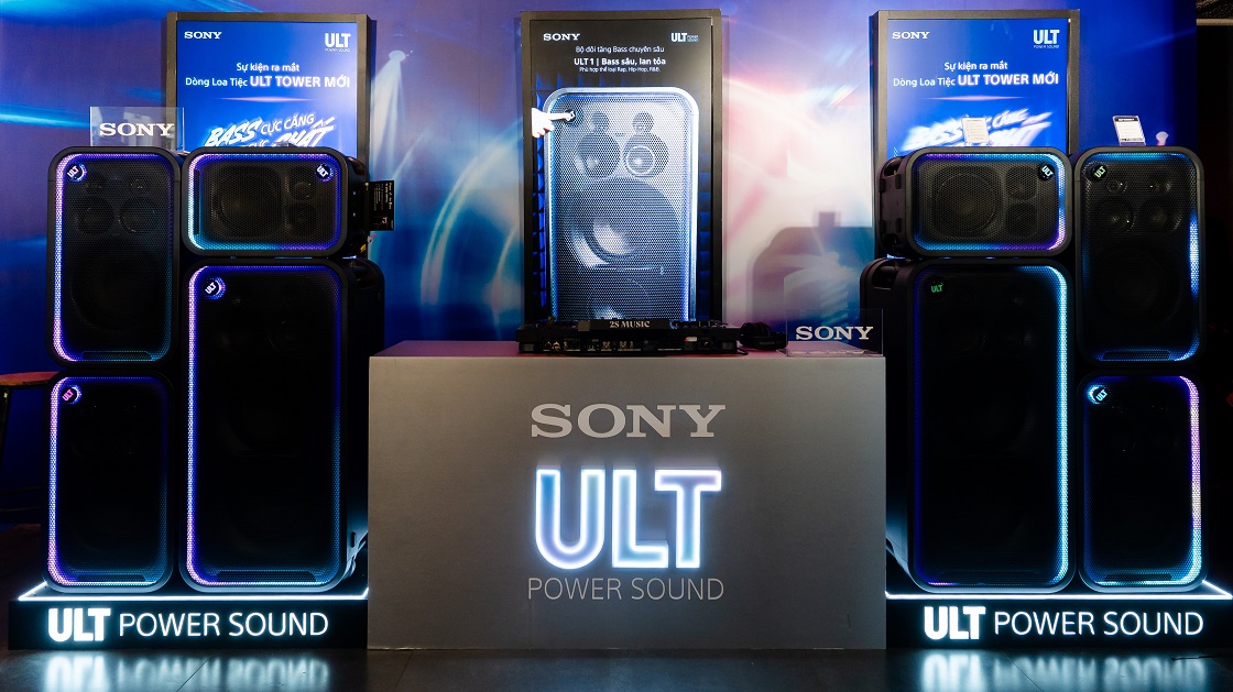 Sony ULT TOWER: bộ ba loa party nào xứng đáng tiền?