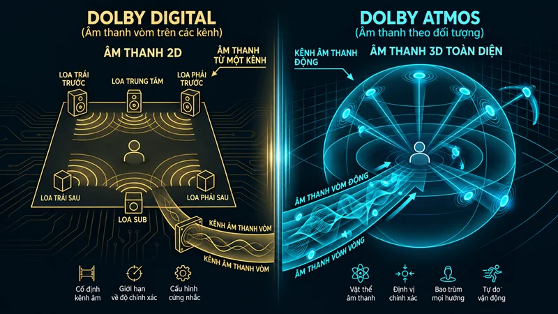 Cách kích hoạt Dolby Atmos trên nền tảng streaming