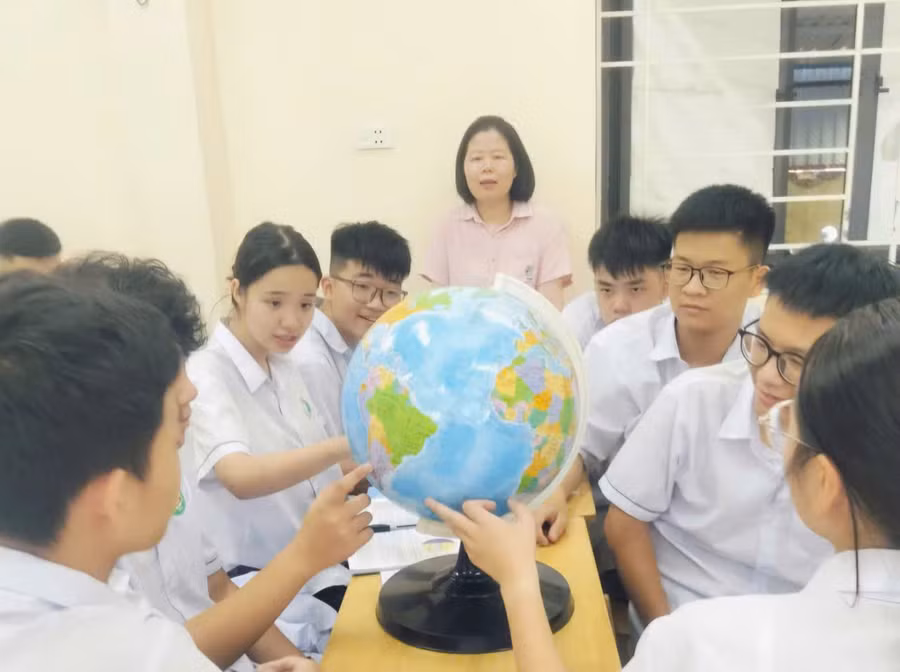 Bản đồ thế giới mới: thay đổi cách học sinh nhìn địa lí