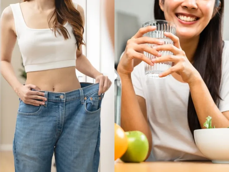 Uống nước đúng cách trước bữa ăn để kiểm soát cân nặng