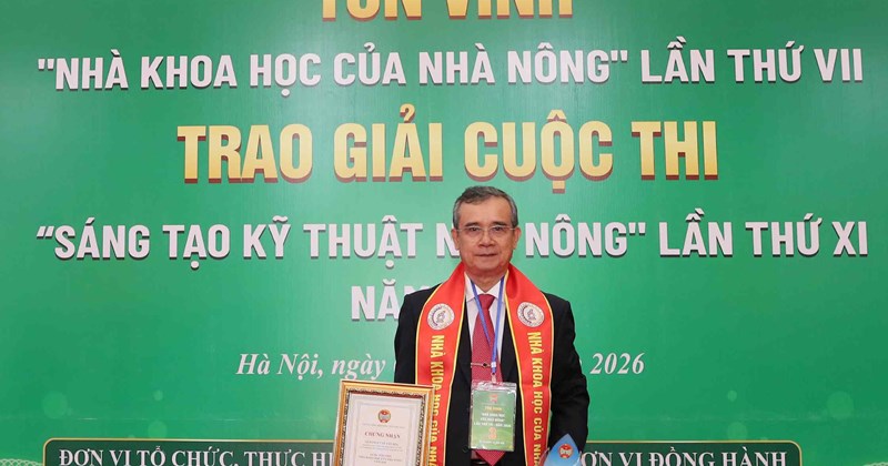 42 nhà khoa học nông nghiệp được tôn vinh: Từ phòng thí nghiệm đến đồng ruộng