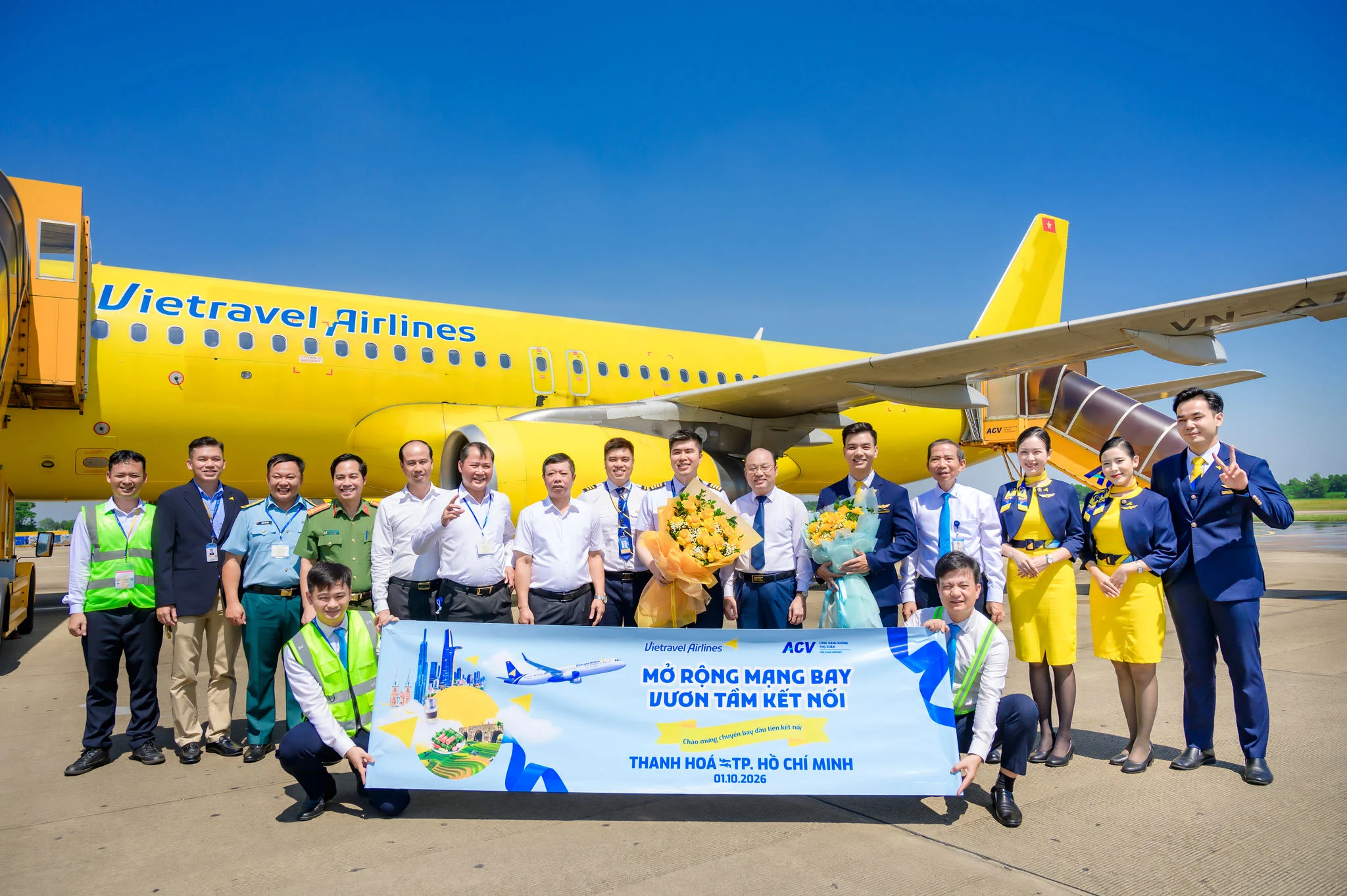Vietravel Airlines mở tuyến mới, nối dài hành trình giá rẻ