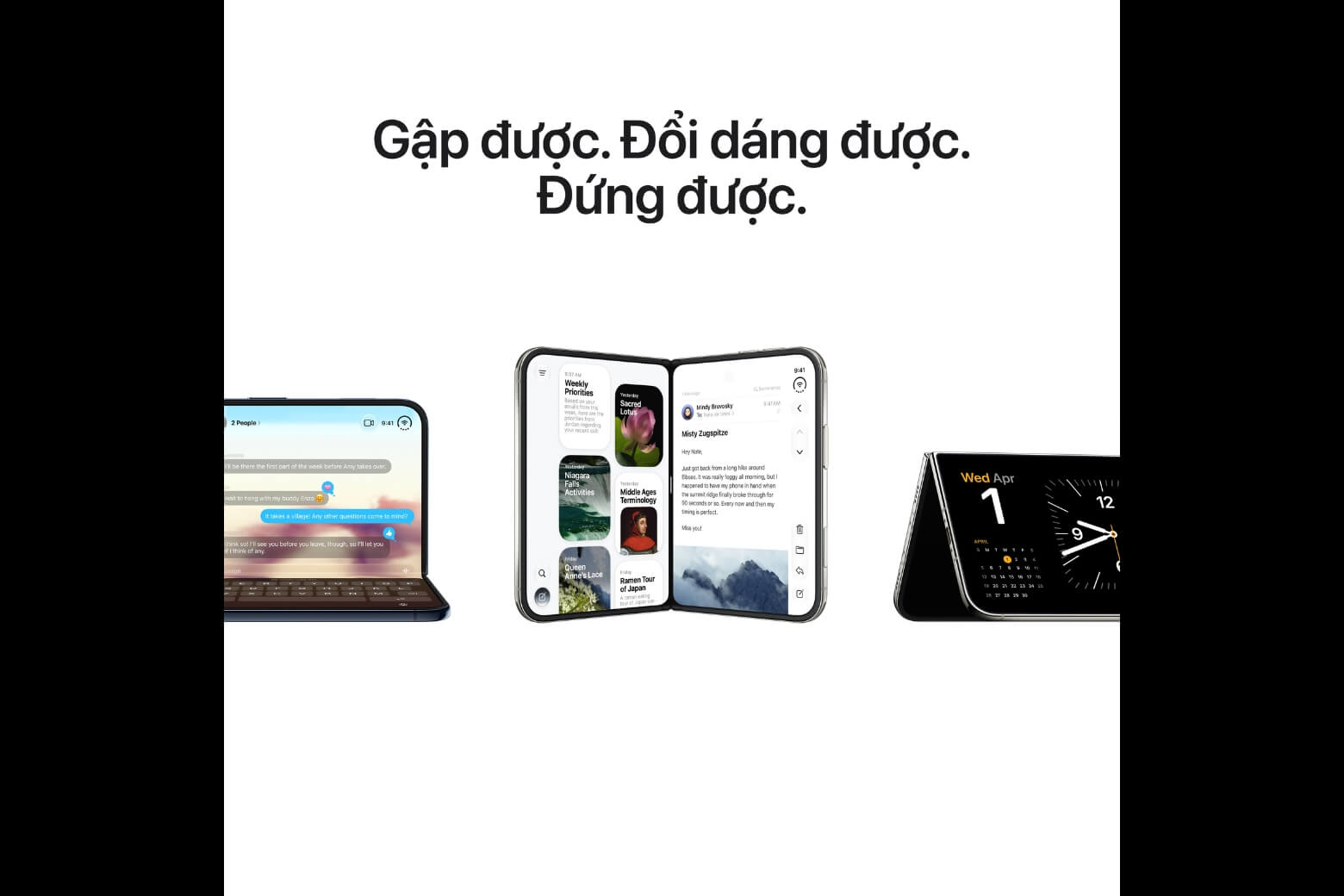 iPhone Duo vừa ra mắt: 5 tính năng độc quyền trên điện thoại gập mà bạn cần biết