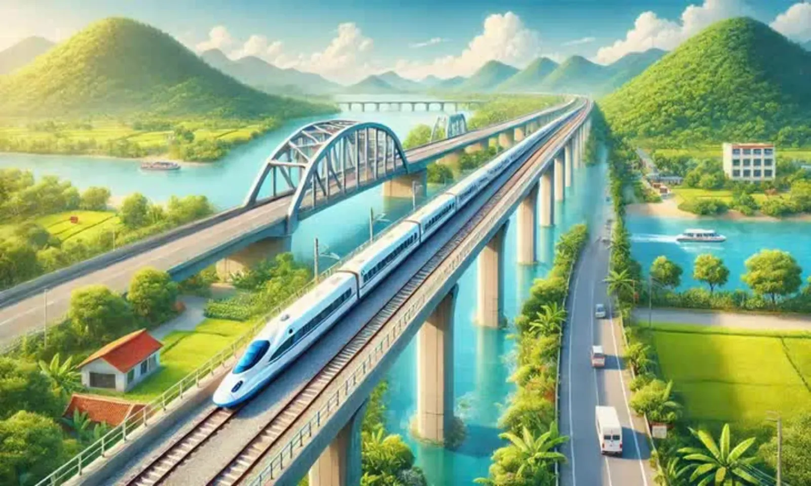 Đường sắt tốc độ cao Bắc Nam: Đếm ngược đến mốc khởi công tháng 12/2027