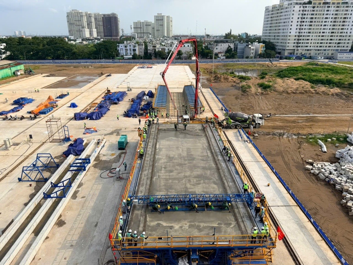 Việt Nam tự chủ sản xuất phiến dầm đường sắt tốc độ cao