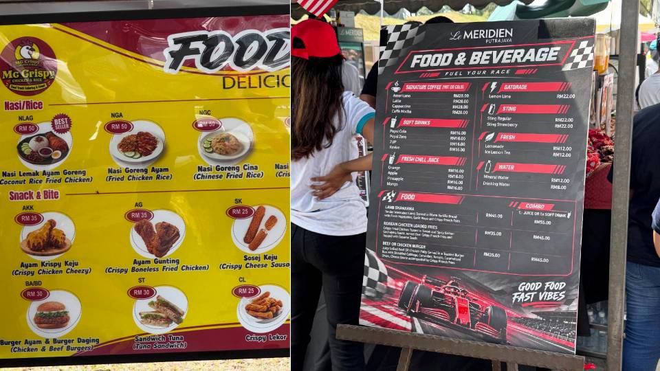 Harga Makanan Melambung di Litar F1: Siapa Sebenarnya Untung?