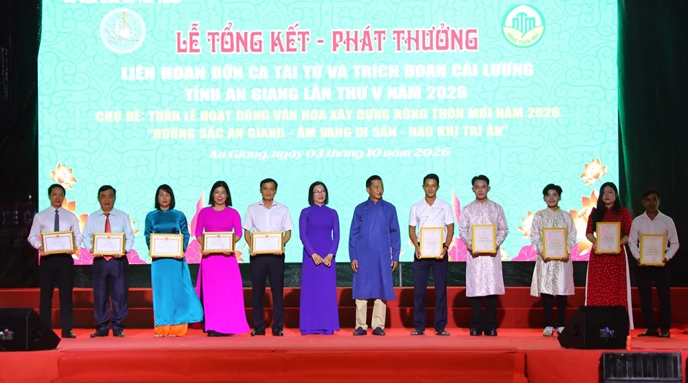 Lịch trình liên hoan âm nhạc toàn quốc: từ tiếng hát tuổi trẻ đến đờn ca tài tử
