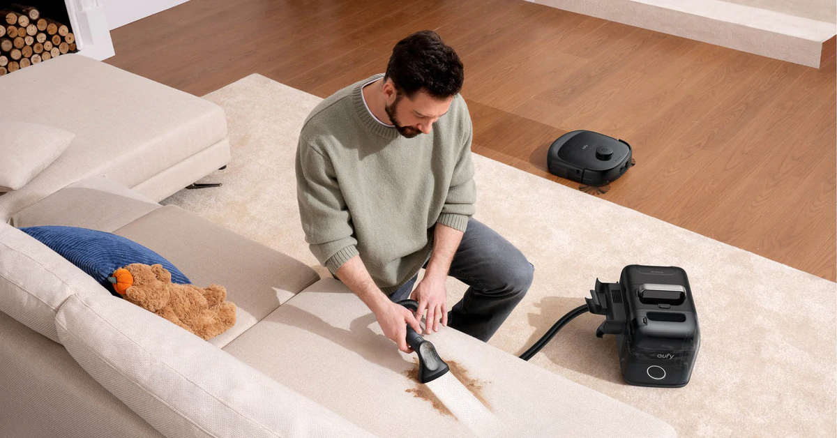 Robot 3 trong 1: Từ mặt sàn đến sofa, thảm và cầu thang