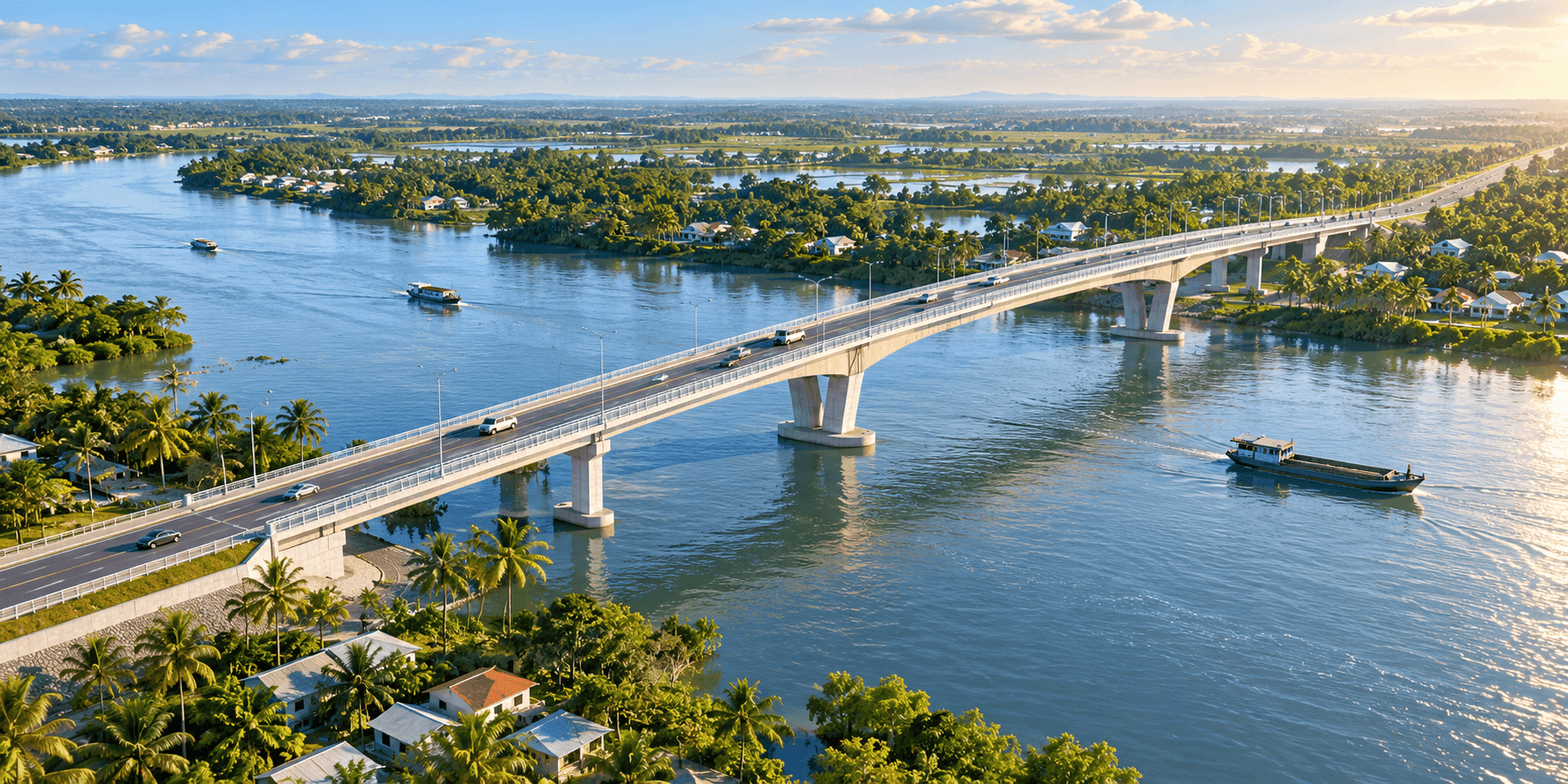 Cầu Ba Đình 427 tỷ: bước ngoặt kết nối Cà Mau – An Giang