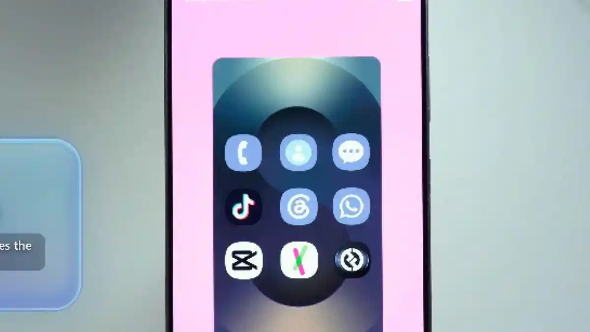 Cara Buat Ikon Aplikasi Bergaya Kaca di Telefon Samsung