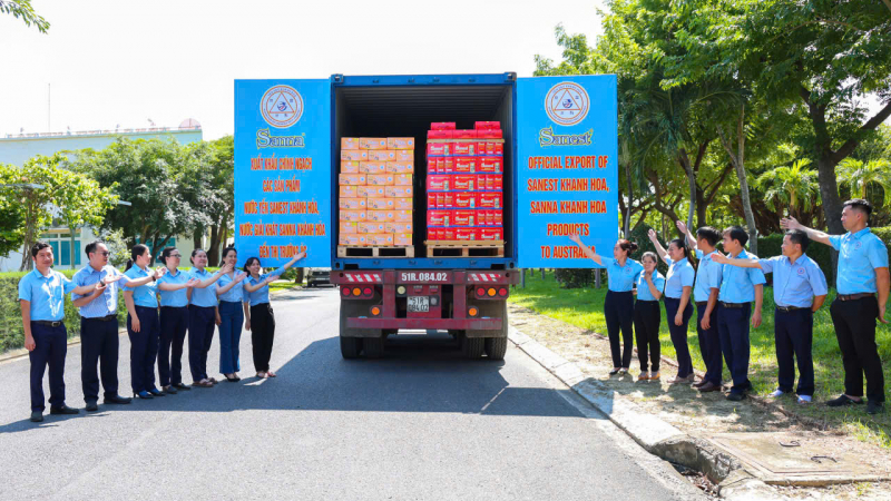Yến sào Khánh Hòa mở rộng thị trường Úc với nước giải khát Sanna