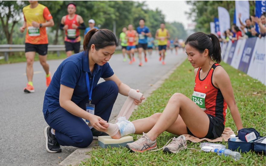 Chấn thương khi chạy bộ: nhận diện, xử lý và phục hồi an toàn