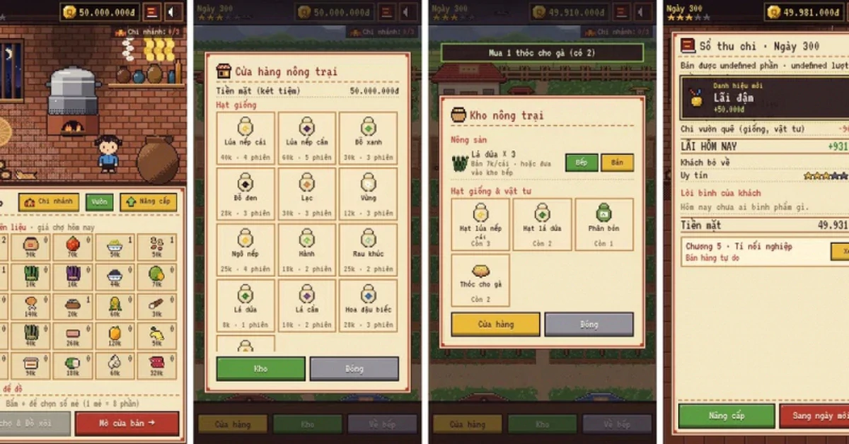 Tiệm Xôi Bà Tám: Game Việt 7 MB thách thức “ông lớn” trên App Store