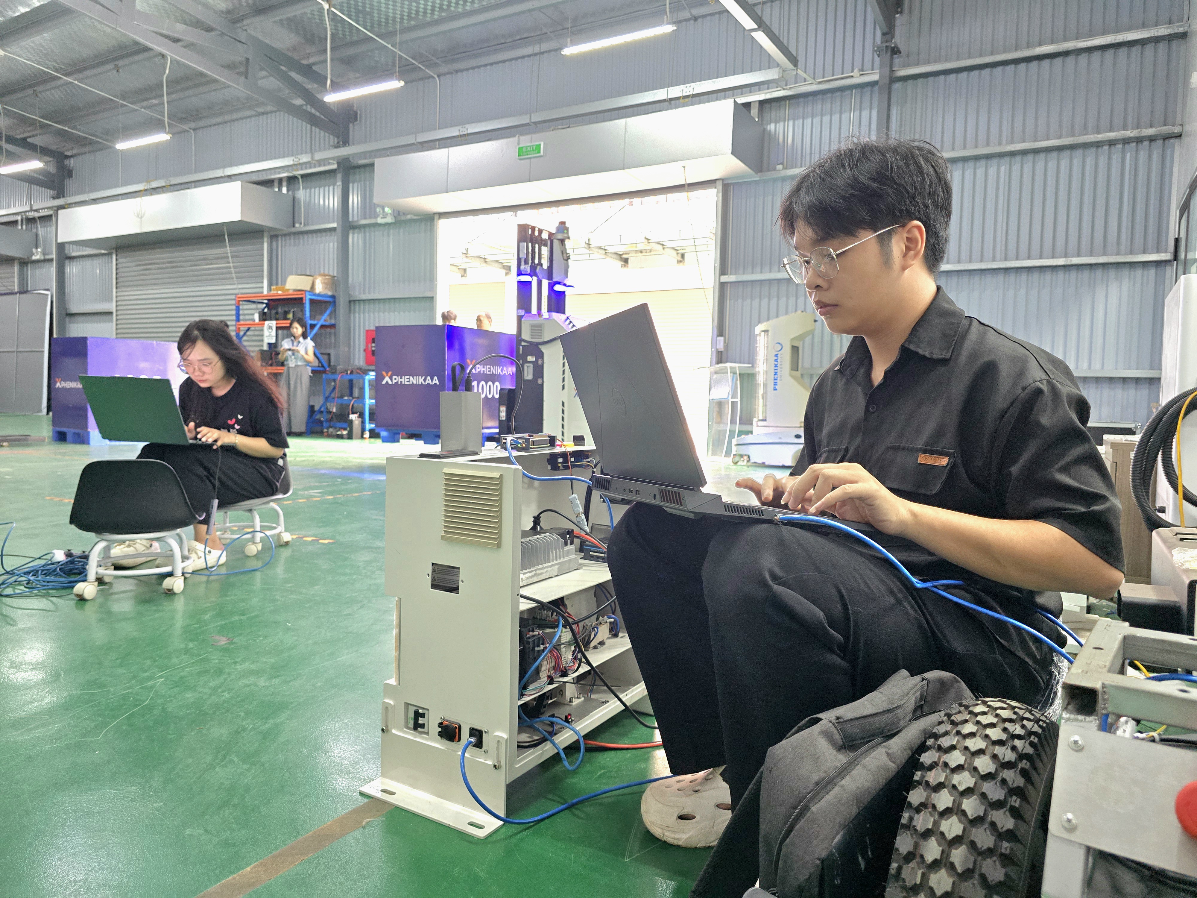 Kỹ sư trẻ Việt Nam đưa robot tự hành ‘Make in Vietnam’ ra thế giới