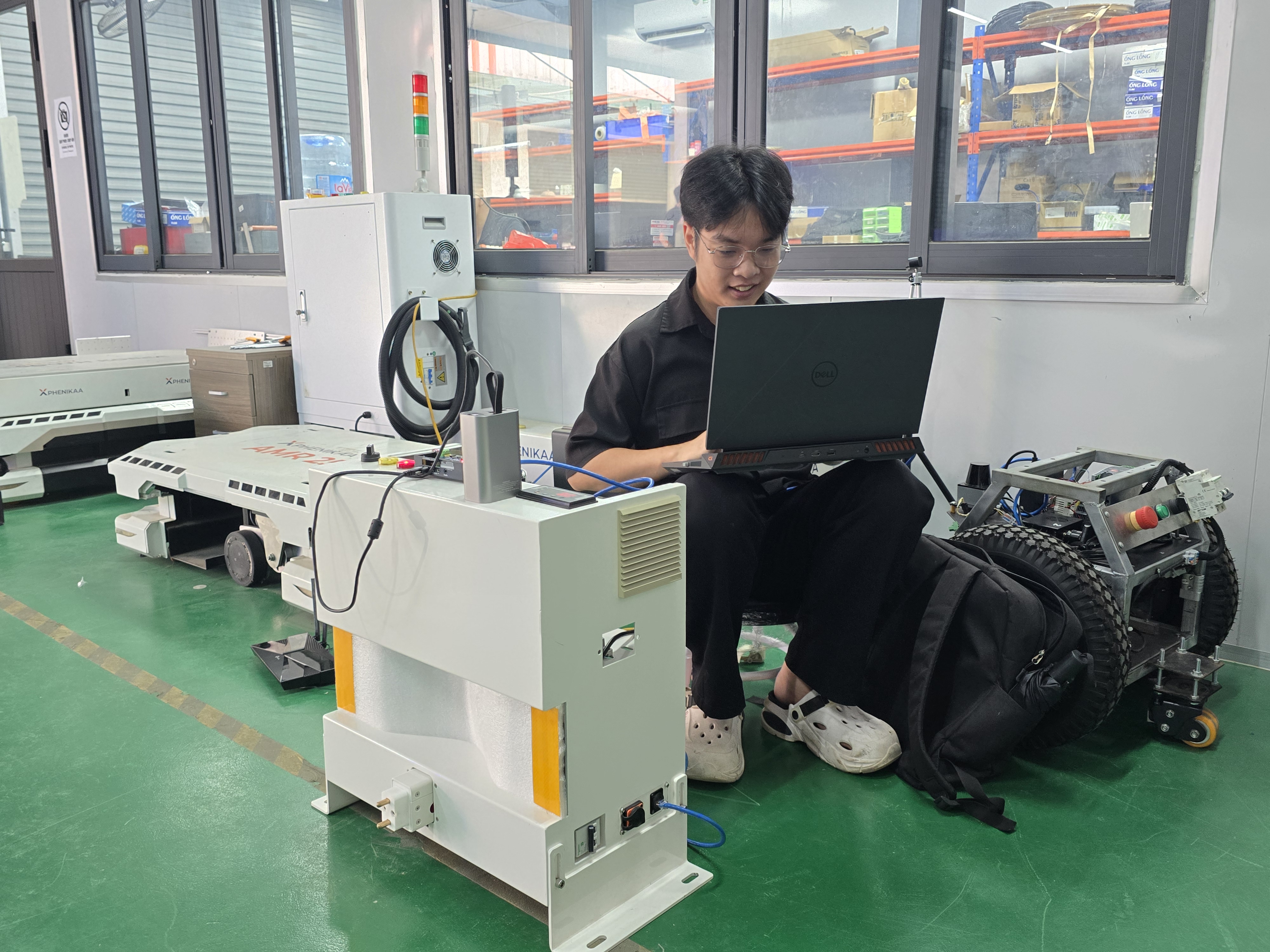Kỹ sư trẻ Việt Nam đưa robot tự hành ‘Make in Vietnam’ ra thế giới