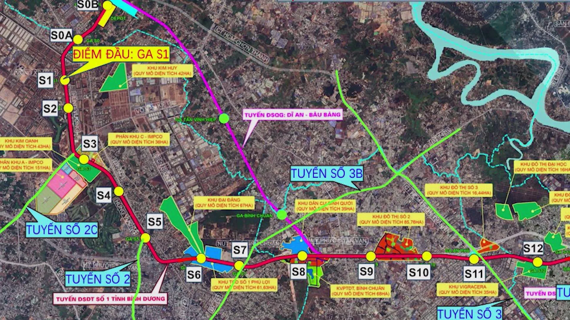 Tuyến metro Thủ Dầu Một – TP.HCM 33km: khảo sát quyết định thắng bại