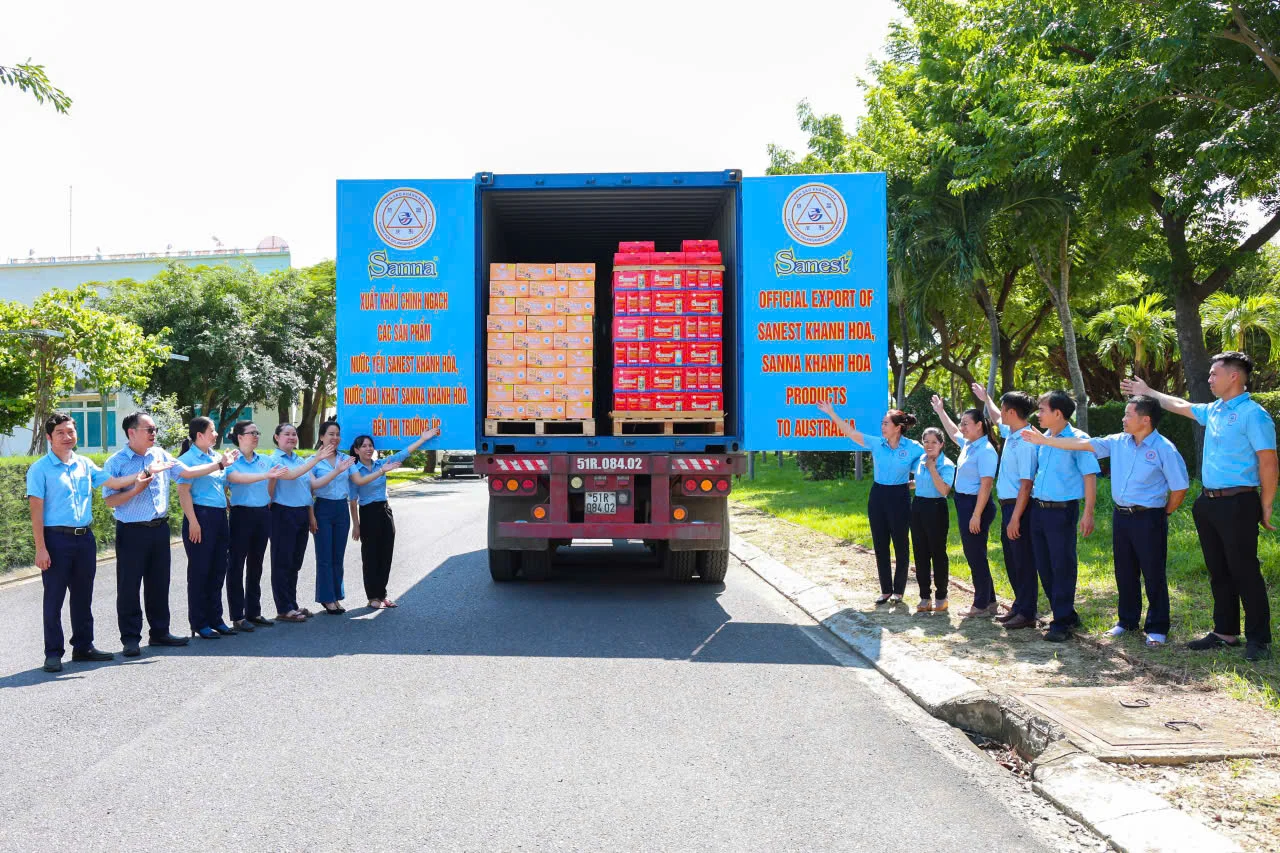 Yến sào Khánh Hòa mở rộng thị trường Úc với nước giải khát Sanna