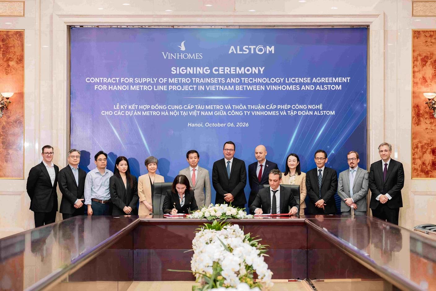 Vingroup – Alstom và bước ngoặt nội địa hóa tàu metro Hà Nội