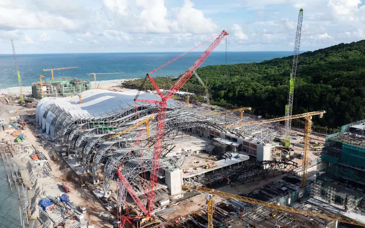 Công nghệ xây dựng tiên tiến giúp Phú Quốc đua với thời gian hoàn thành hạ tầng APEC