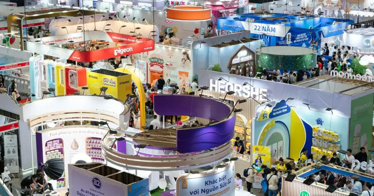 VietBaby Fair: nơi xu hướng chăm sóc mẹ và bé hiện đại gặp nhau