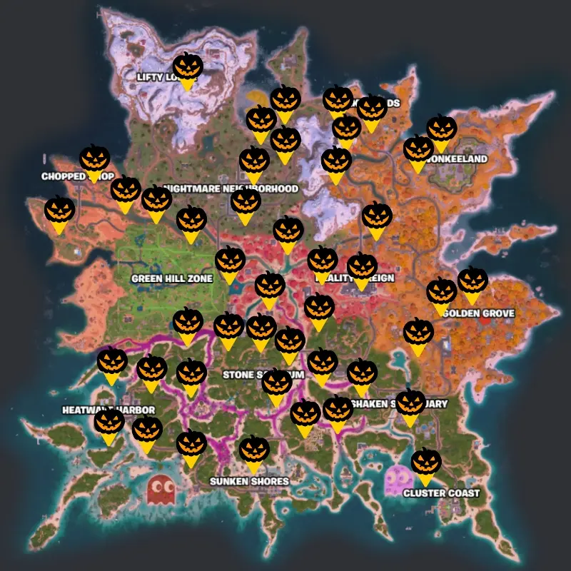 Hướng dẫn farm Sprites và Pumpkin Chests hiệu quả trong Fortnitemares